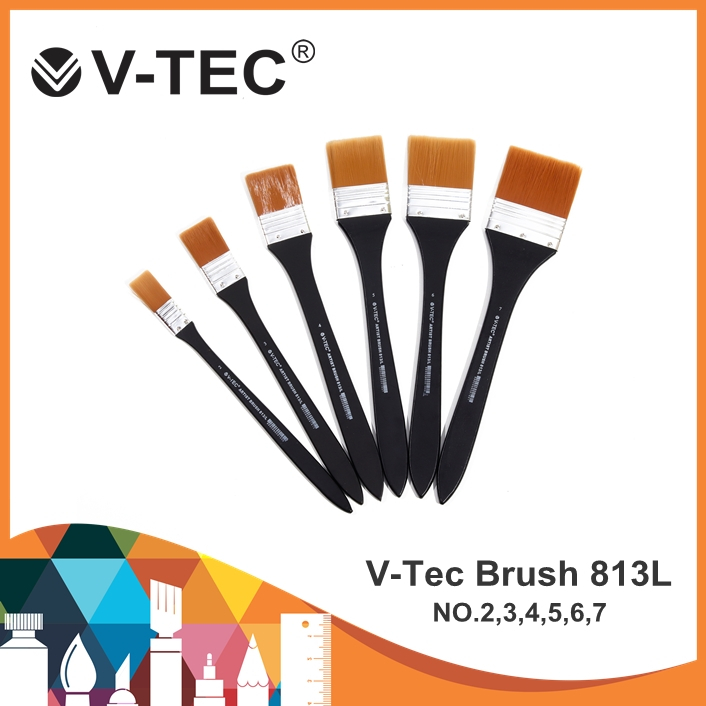 

V-Tec Artist Brush 813/L / Kuas Lukis / Kuas VTEC 813 / V-Tec 813