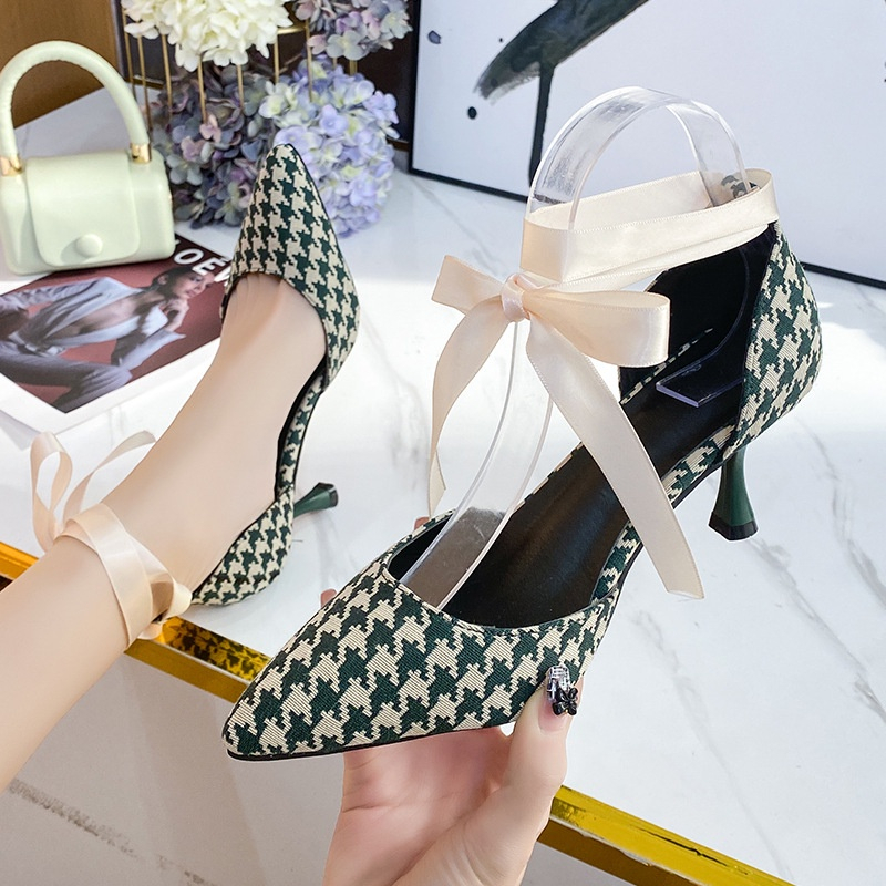 Free BOX Sepatu Wanita Import Fashion Sepatu Hak Tinggi Wanita Heels Wanita Sandal Hak Wanita Sendal Wanita import NS008