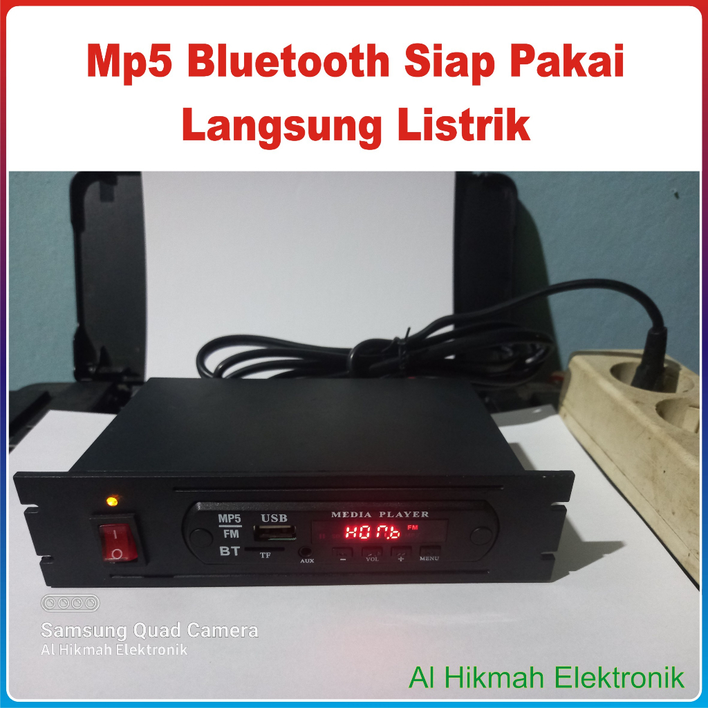 Mp5 Bluetooth Video Siap Pakai Langsung Listrik