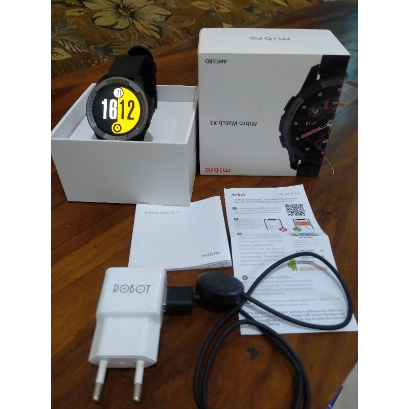 Mibro X1 Amoled Smartwatch Sporty 1.3 inch Display 5ATM  Secound