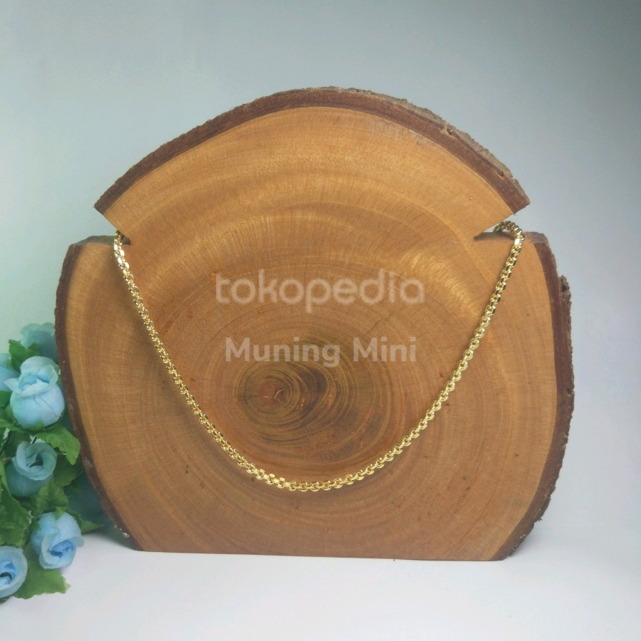 Xuping Kalung wanita emas imitasi fashion dewasa