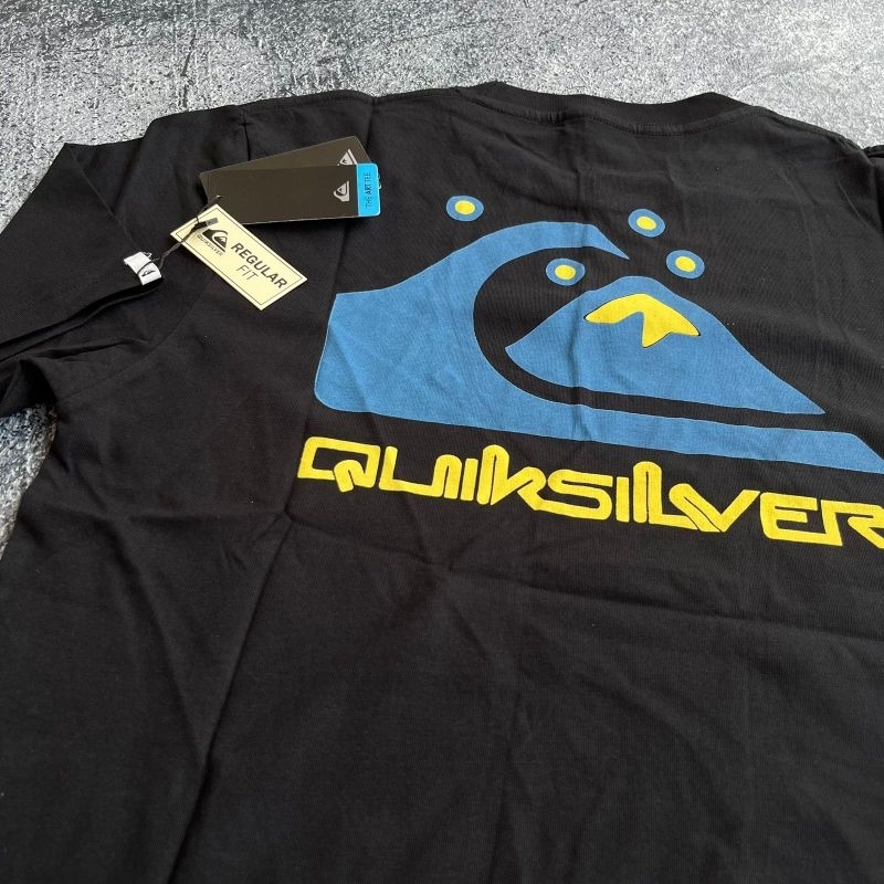 Kaos Quiksilver backtoback logo mirror premium