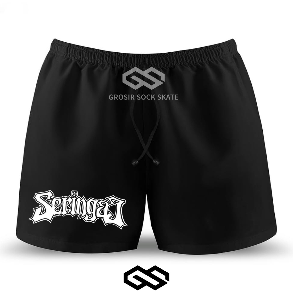 BOXER  CELANA PENDEK MUSIC BAND SERINGAI