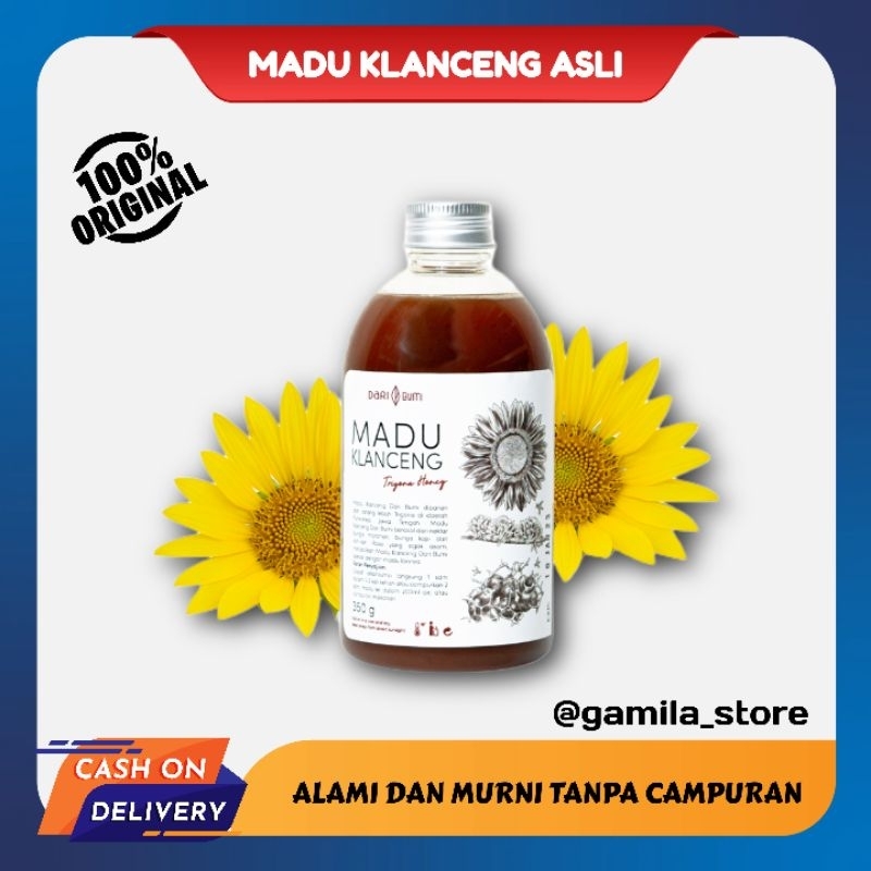

Madu Klanceng Isi 350 Gram Madu Hutan 100% Asli Tanpa Campuran Madu Trigona Madu Kelulut Madu Kesehatan