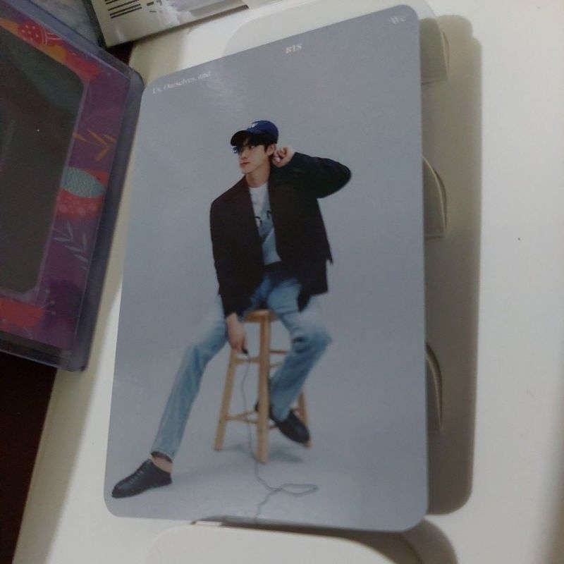 Me My Self & BTS Jin Photocard ( Record Planet Freebies Korea )