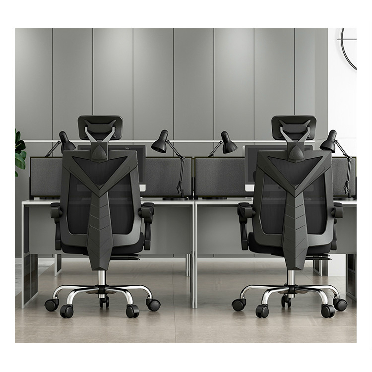 HBADA Kursi Kerja Kantor Office Chair 155 Degrees Reclining - HDNY132BSA - Black