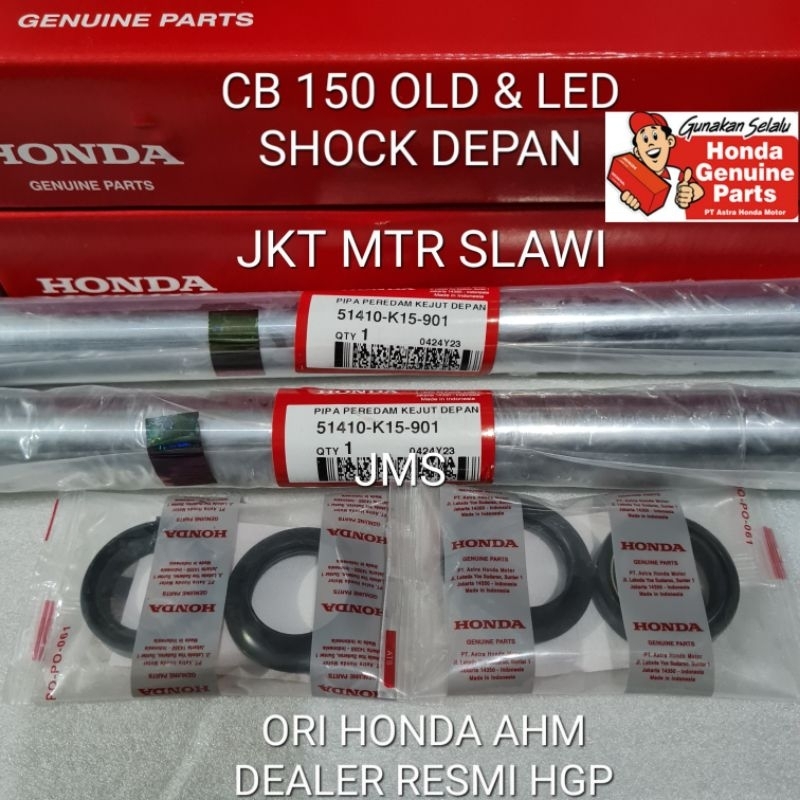 51410-K15-901 seal shock depan cb150 r streetfire k15  cb old &amp; cb new led  as shock depan cb ori honda