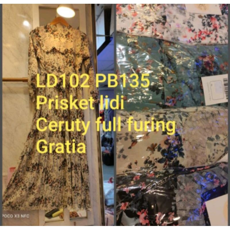 GAMIS BUNGA PRISKET - GRATIAS