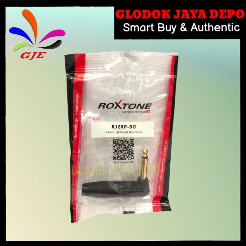 JACK TOA MONO L HITAM GOLD ROXTONE RJ2RP-BG