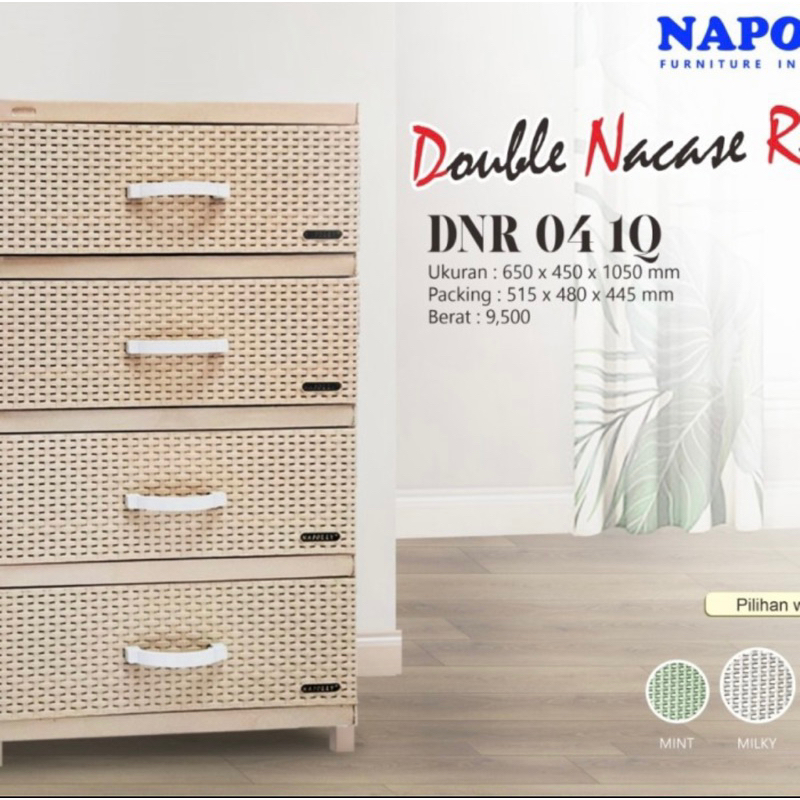 Laci plastik napolly 4 susun