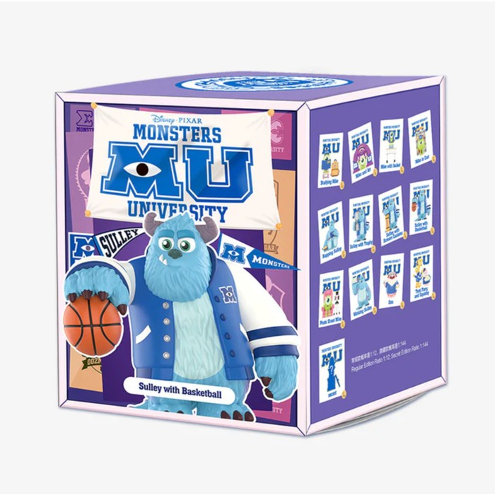 Pop Mart Disney Pixar Monsters University Oozma Kappa Blind Box Random