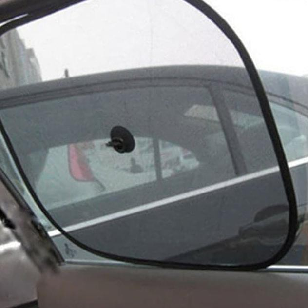 [1 PC] TABIR SURYA TIRAI MOBIL / CAR SUN SHIELD / PELINDUNG KACA MOBIL NILON