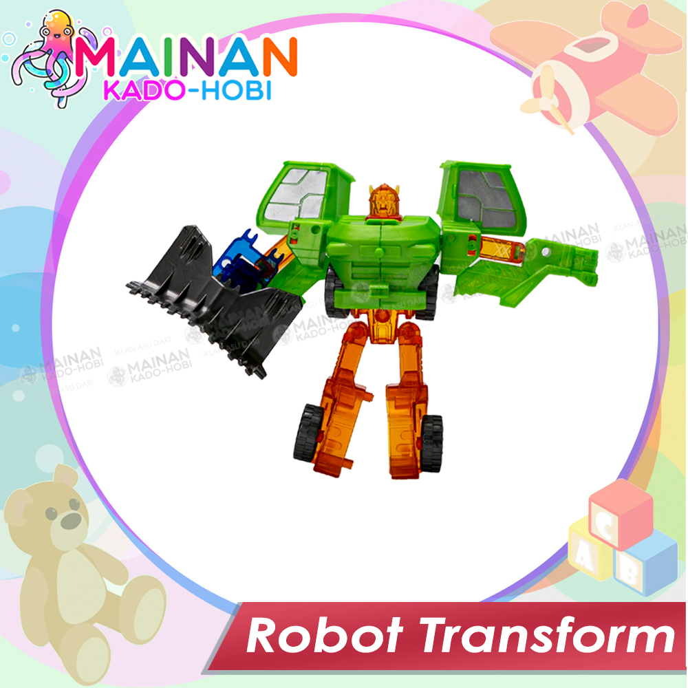 HADIAH ULANG TAHUN MAINAN ANAK LAKI DIECAST CAR ROBOT TRANSFORMERS
