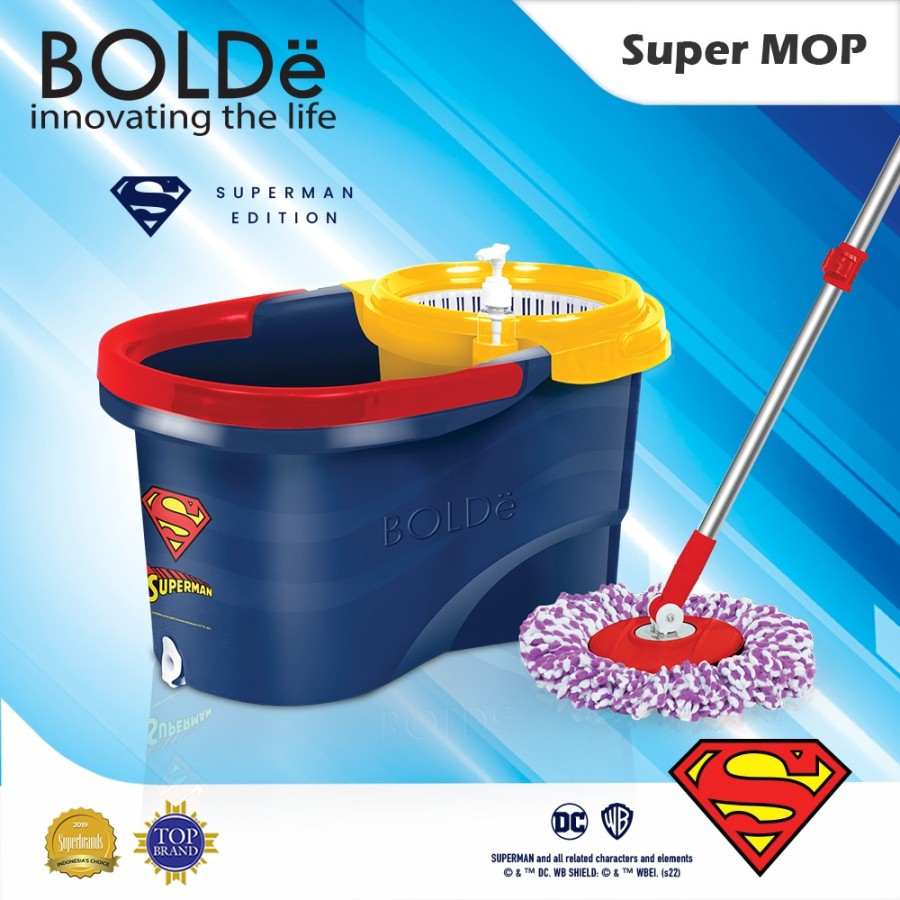 BOLDe Pel Lantai / Super Mop Superman