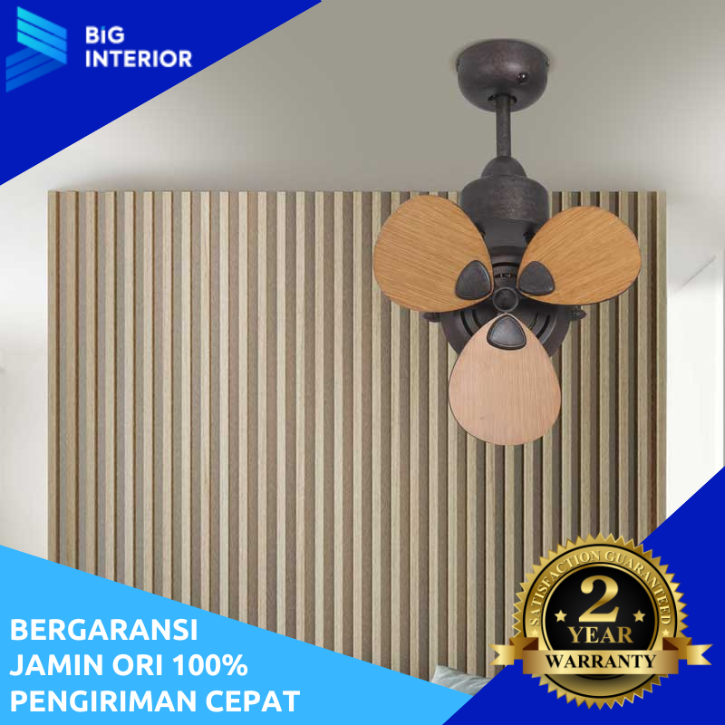 Kipas Angin Gantung Plafond, MT Edma, 15in Mini2, Remote Control