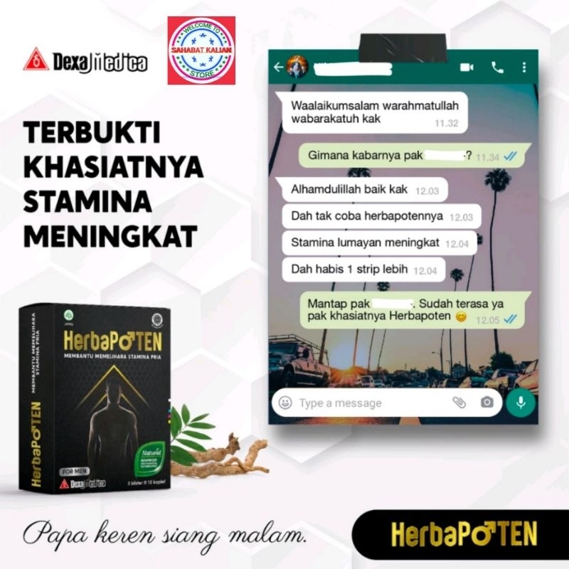 HERBAPOTEN STAMINA PRIA 30 KAPSUL
