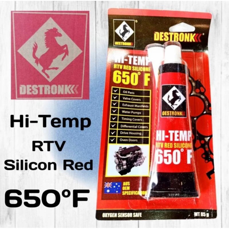 

Lem Silicon Red RTV Lem Gasket Tahan Panas
