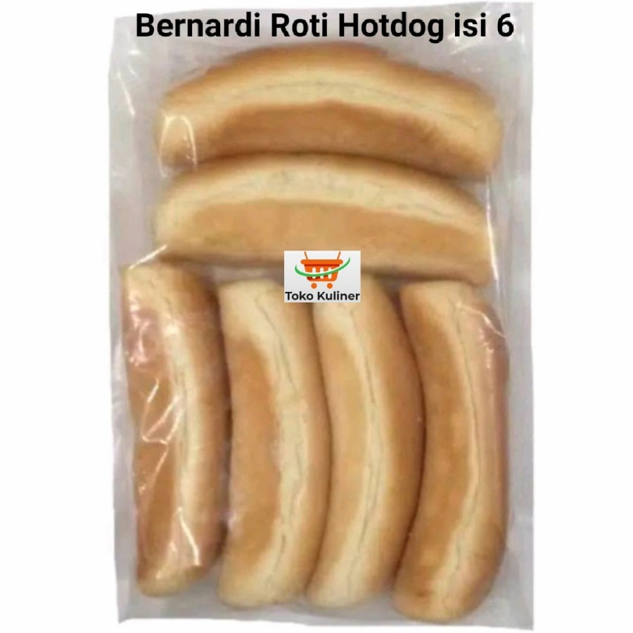 

Bernardi Roti Hotdog isi 6pcs