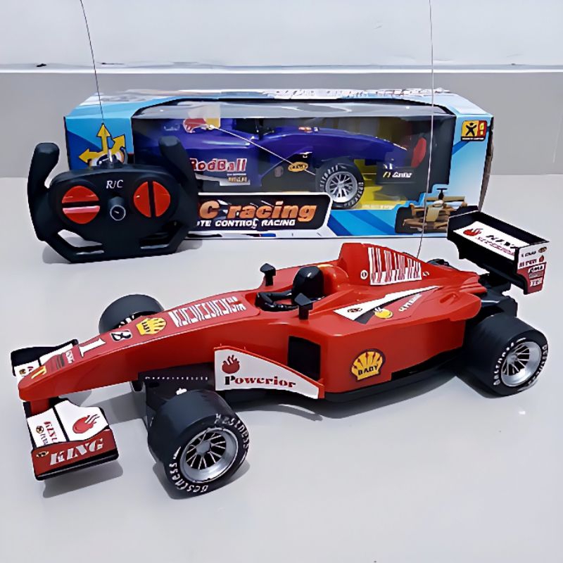RC Formula One 1 Remote Control Baterai - Mainan Mobil Mobilan Balap F1 Car Remot Kontrol Batre Anak