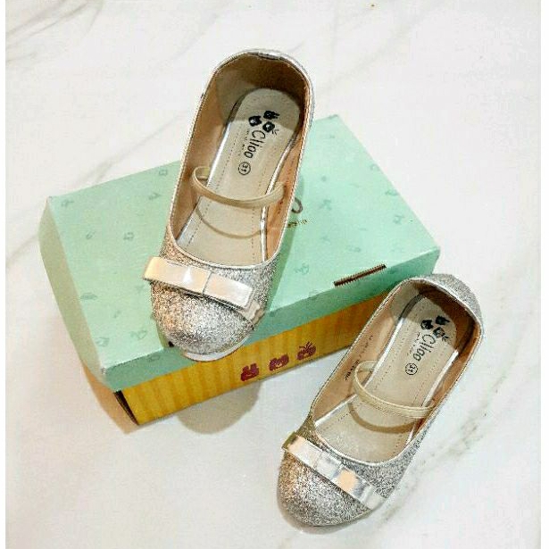 Sepatu Pesta Anak / Sepatu Hak Tinggi / Costum Anak Merk Clioo