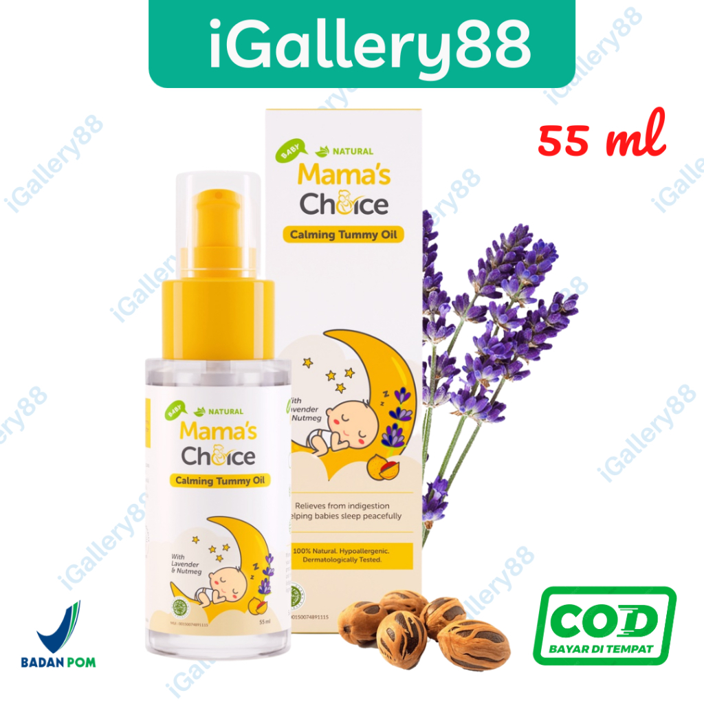 Mama's Choice Baby Calming Tummy Oil Minyak Telon Bayi 55 ml