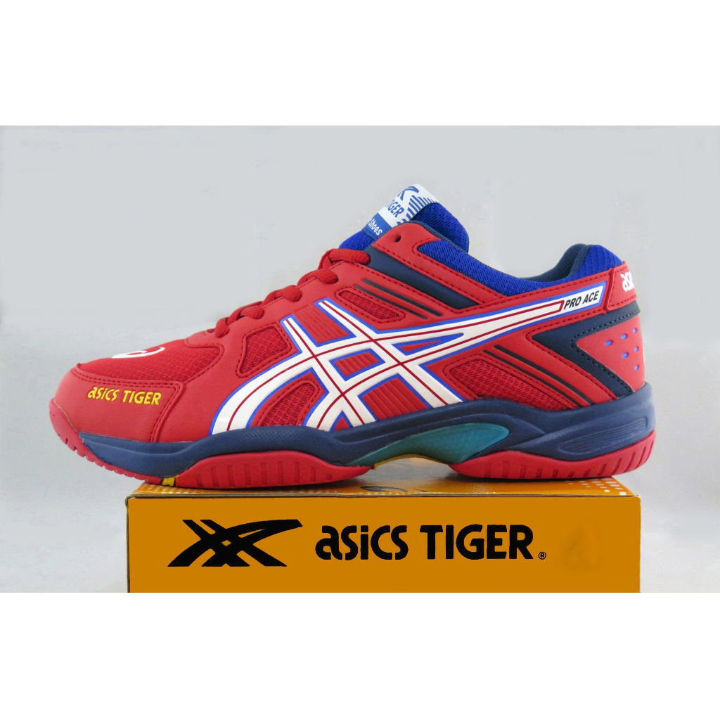 BEST SALE [DISKON OBRAL] SEPATU BADMINTON ASICS TIGER MODEL PR.ACE LOW ORIGINAL INDONESIA