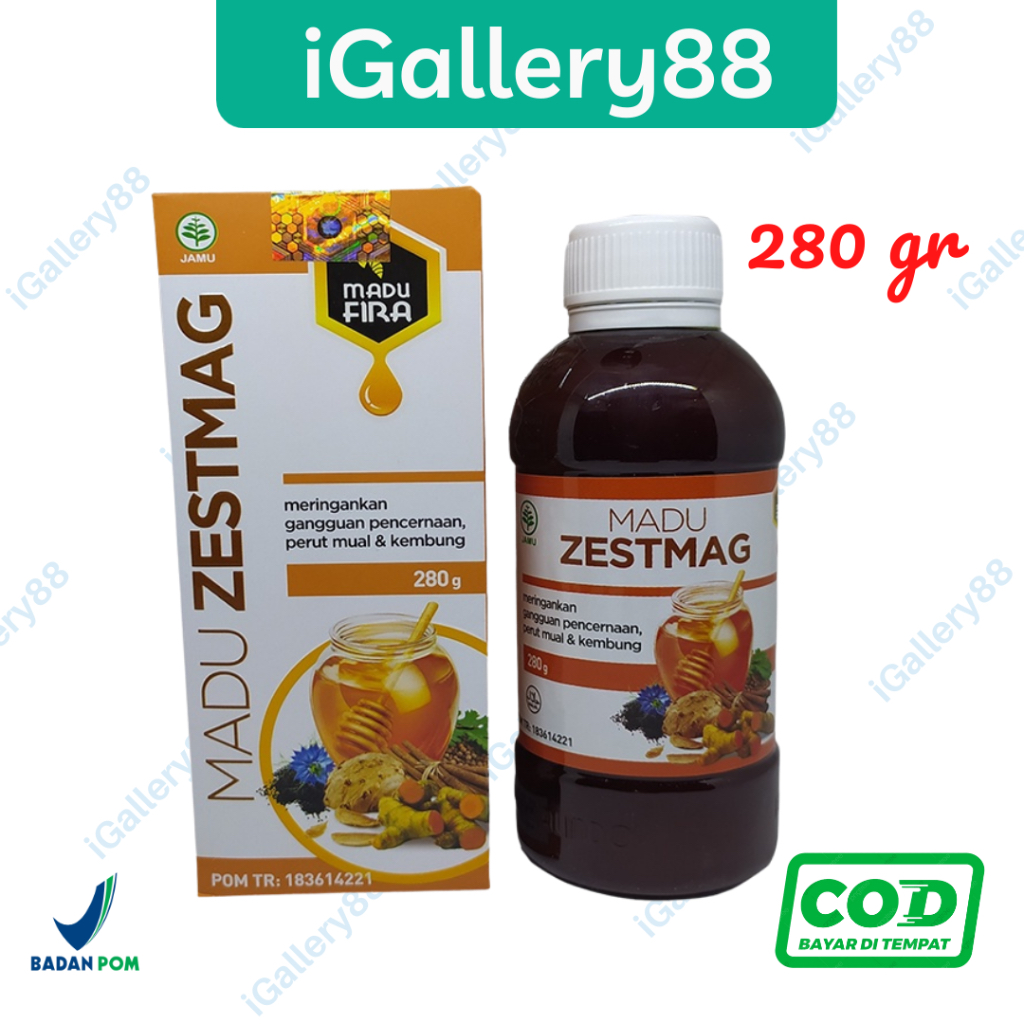 Madu ZESTMAG Asli Original Obat Herbal Asam Lambung Gerd