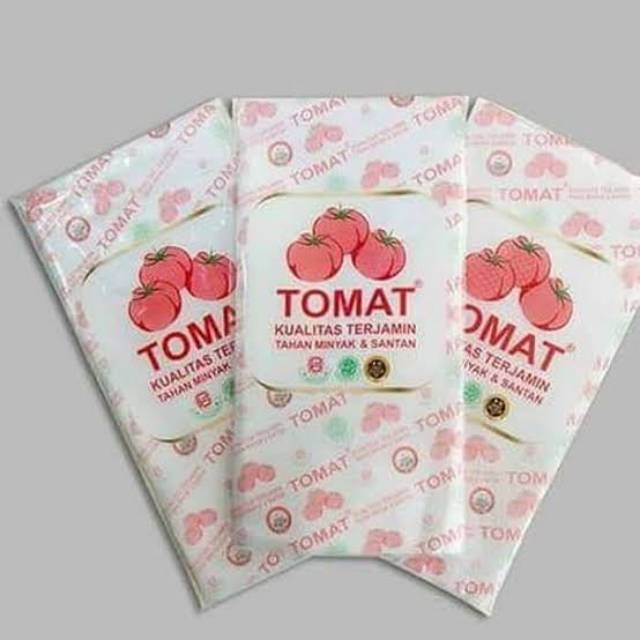 Plastik PE merk Tomat / Plastik Bening Murah / Plastik Es Mambo / Plastik Es Ukuran 10X20