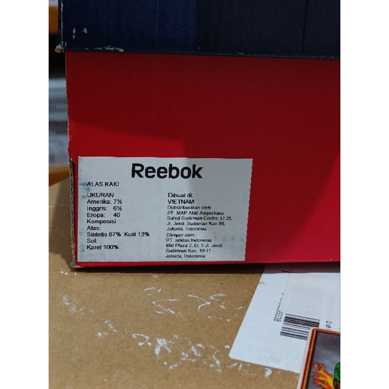 REEBOK ROYAL SMASH EDGE ORIGINAL RESMI PT.MAP