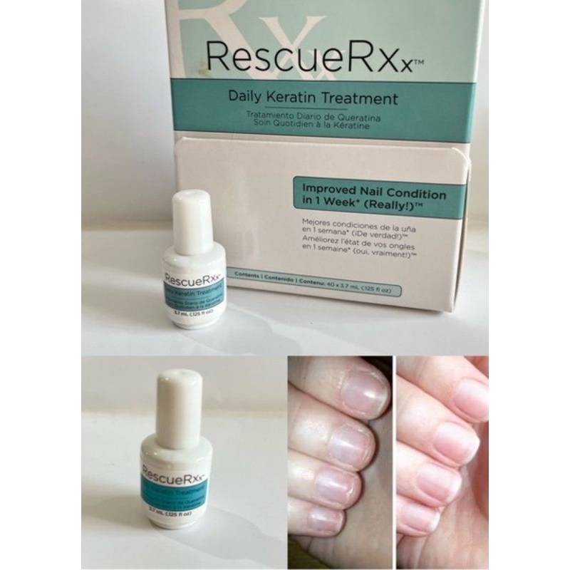 CND Rescuerxx keratin treatment penguat kuku / vitamin kuku nail art