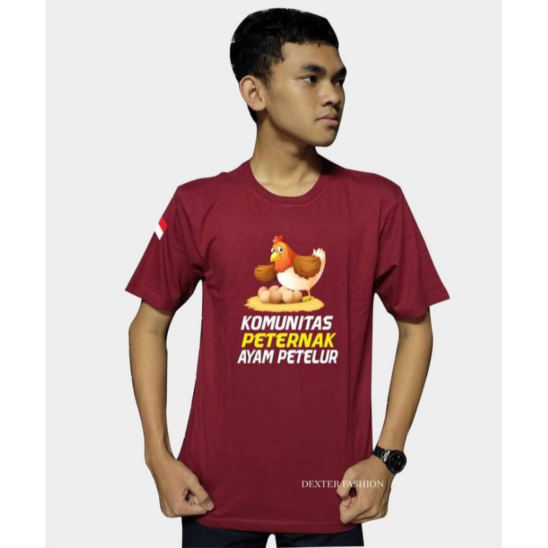 kaos peternak ayam petelur
