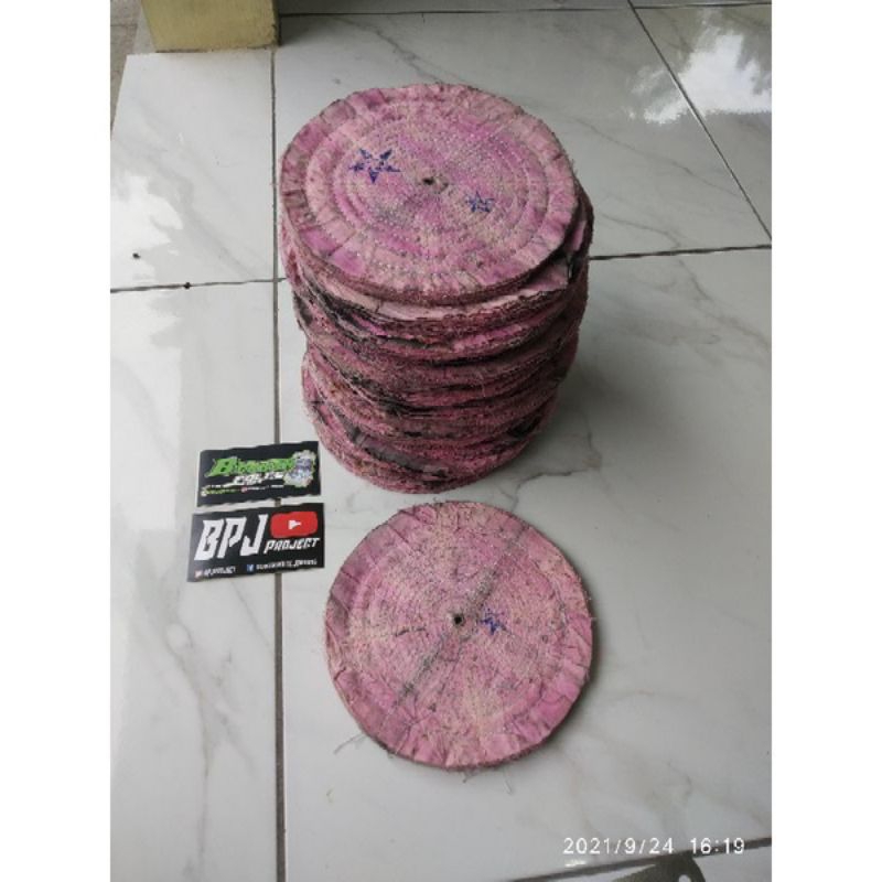 Kain Poles Pink Untuk Dasaran Lebar 17cm