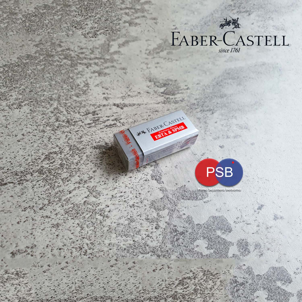 

Penghapus Pensil Faber Castell khusus EBTA & SPMB / Penghapus Ujian