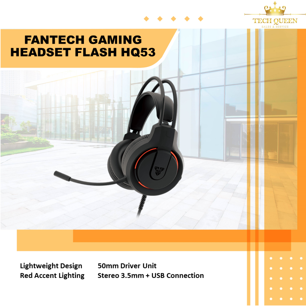 FANTECH GAMING HEADSET FLASH HQ53