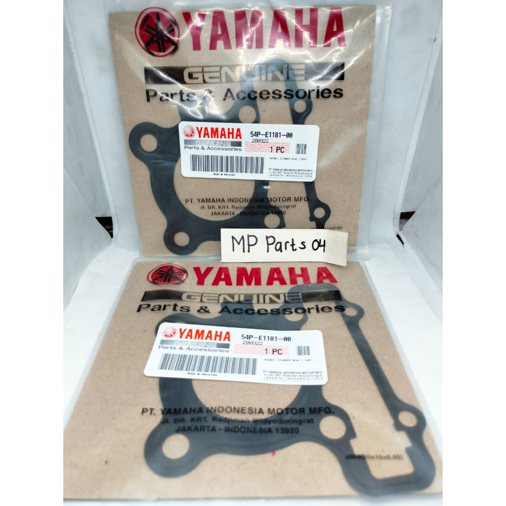 Packing Block Head Paking Blok Atas Mio J Mio GT 115 Soul GT 115 X-Ride 115 Ori Yamaha 54P-E1181-000