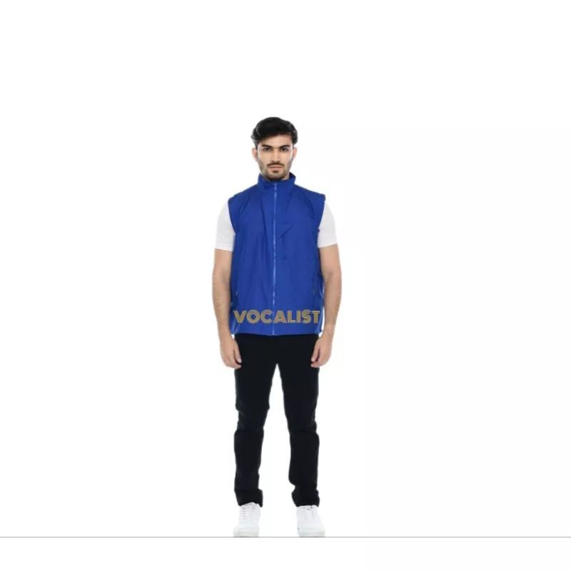 ROMPI VEST KEKINIAN BIRU POLOS