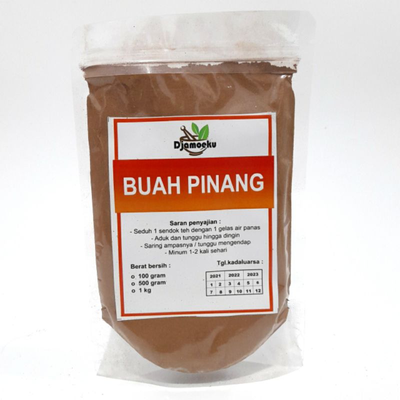 

Buah Pinang bubuk 1kg murni dan premium