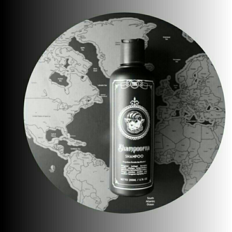 Shamporna shampoo pelurus rambut anti ikal anti ketombe pria wanita 100ml