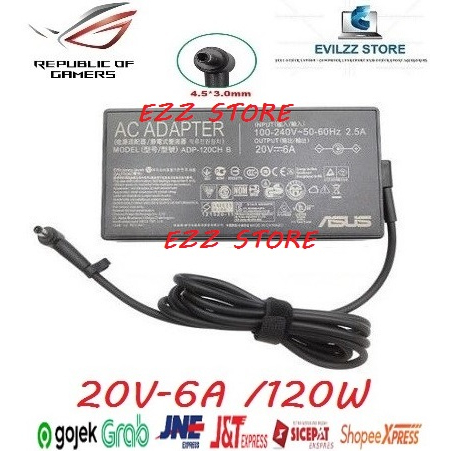 ADAPTOR ADAPTER CHARGER ASUS VIVOBOOK PRO 14X 14X OLED N7400PC 20V 6A 4.5 3.0 JARUM KECIL LOGO FLYBI