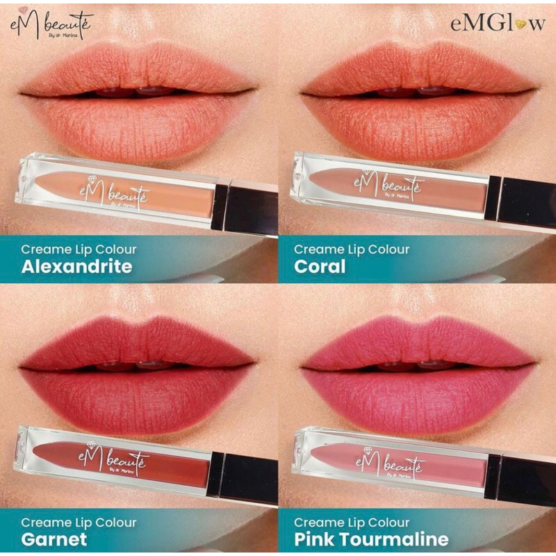 Lipcream Em Beaute Emglow by dr. Marlina