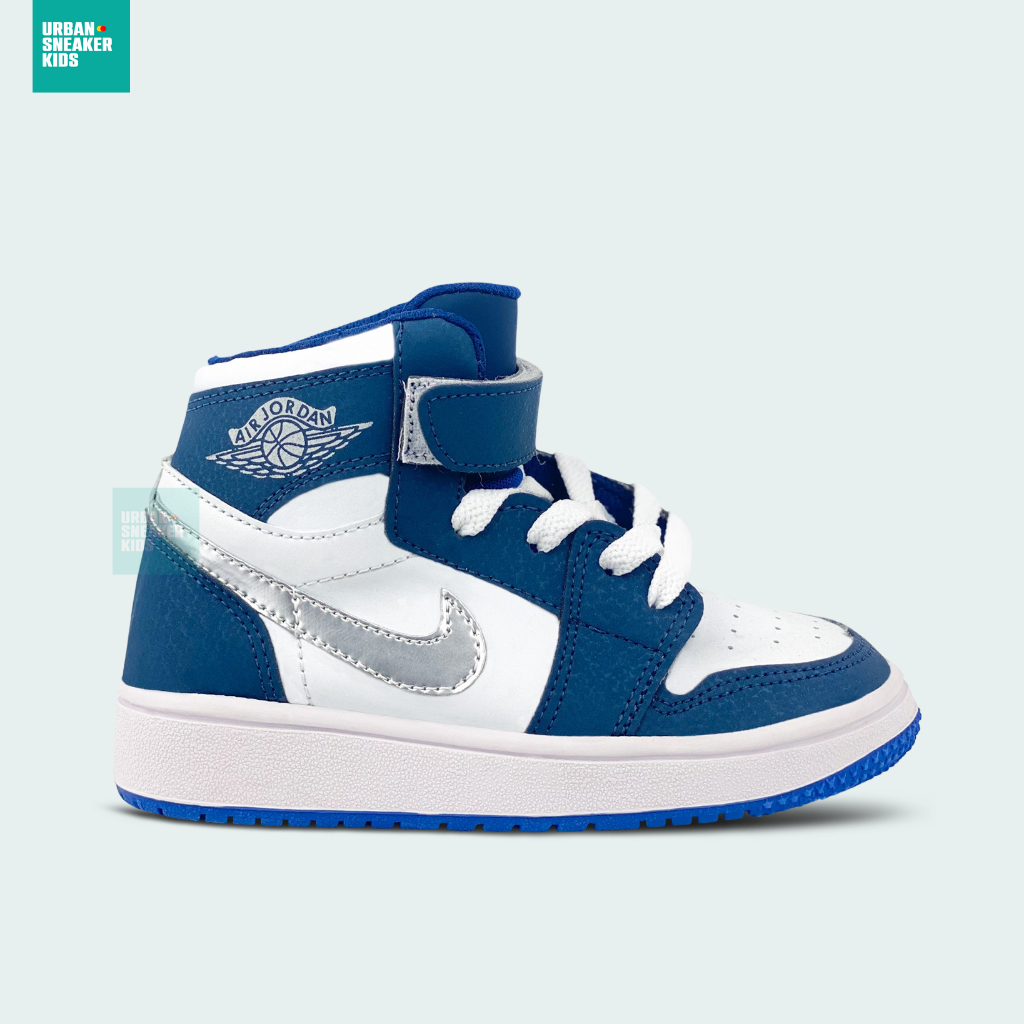 Sneakers Anak Laki-laki Import High Midnight Navy Usia 3-10 Tahun Unisex - Urban Sneaker Kids