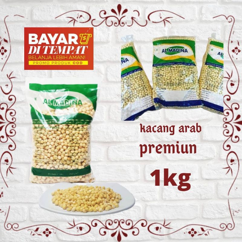 

Kacang Arab 1 KG original Garing New ED 2027