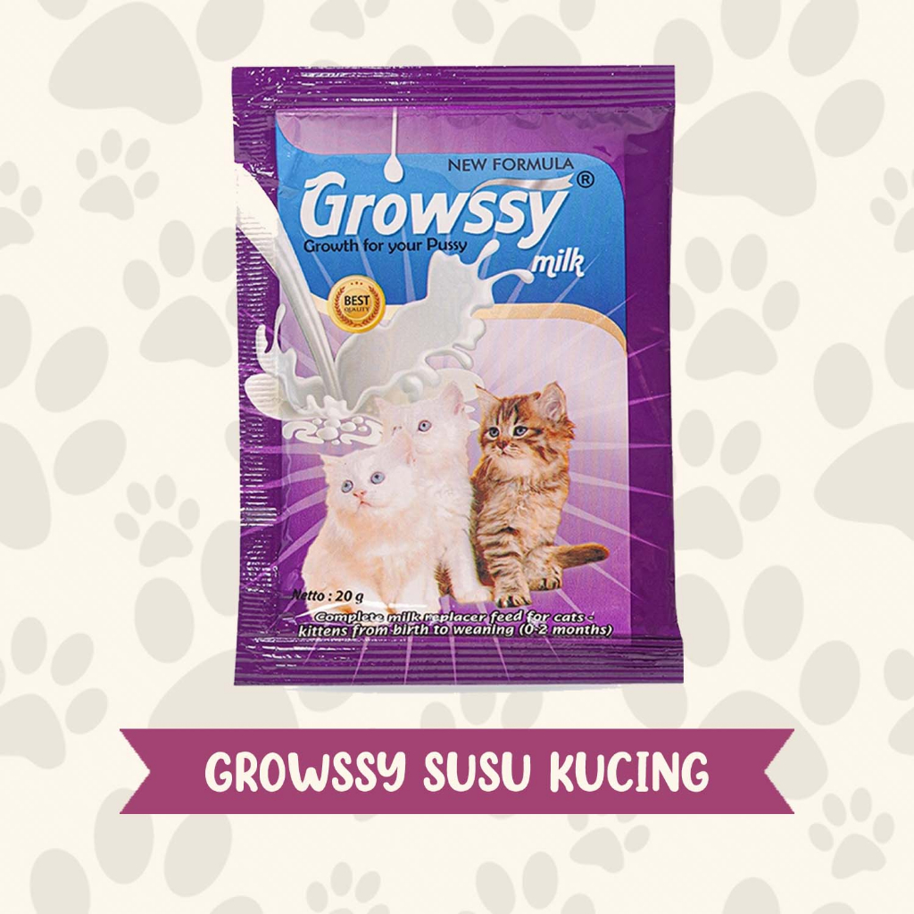 Susu Kucing Growssy / Susu Bayi Kucing Kitten