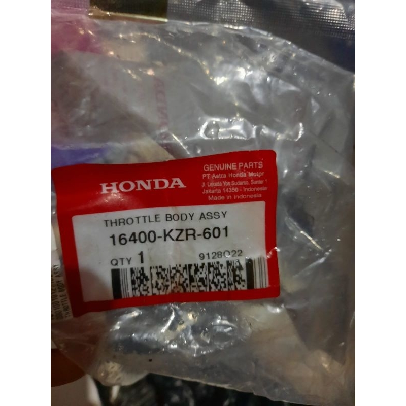 Throttle body assy original vario 125