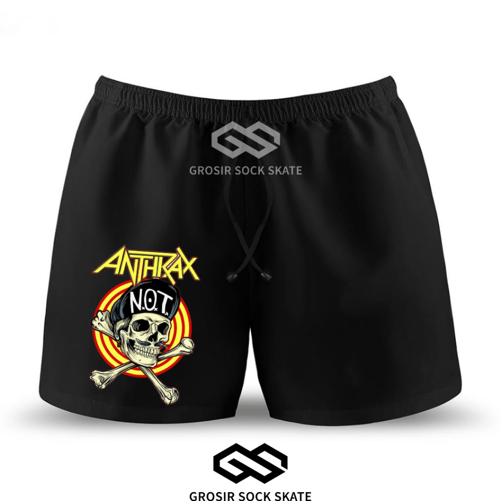 BOXER CELANA PENDEK MUSIC BAND ANTRAX 2