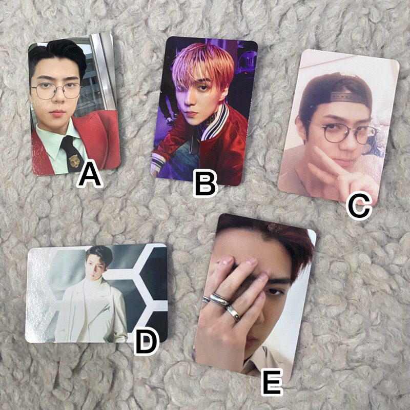 SEHUN PHOTOCARD OFFICIAL