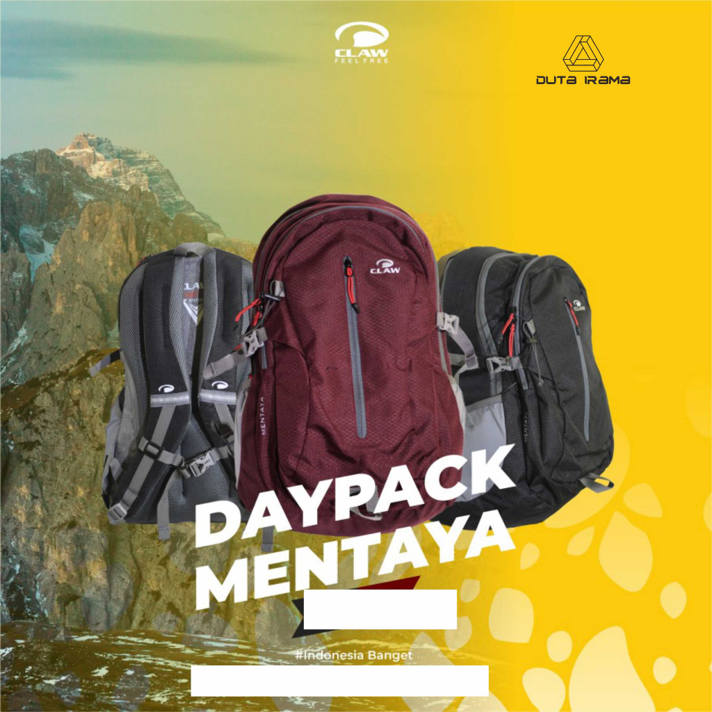 DUTAIRAMA - CLAW tas daypack 30 liter Mentaya Series DPMY
