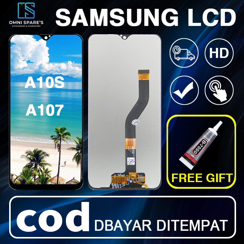 【ORIGINAL】Lcd Samsung A10S/A107 Original Fullset layar hp Touchscreen Digitizer Resolusi Tinggi