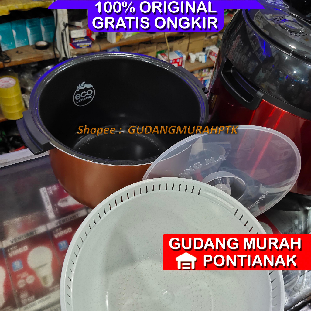 RICE COOKER YONG MA [2 LITER] 100% ORI MAGIC COM Penanak nasi penhangat menghangatkan warm SMC7033 / YMC 7033 / SM 703 Original asli mantap dan awet