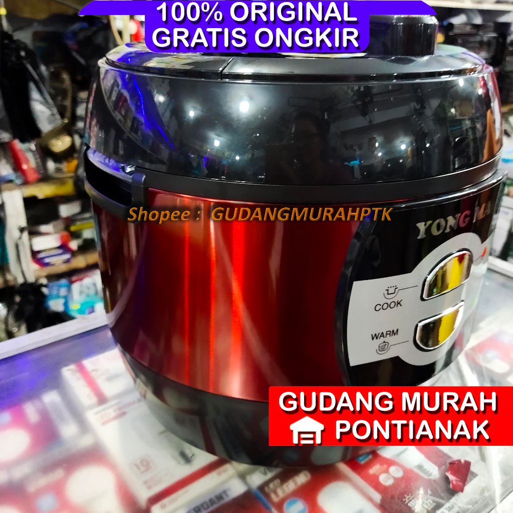 RICE COOKER YONG MA [2 LITER] 100% ORI MAGIC COM Penanak nasi penhangat menghangatkan warm SMC7033 / YMC 7033 / SM 703 Original asli mantap dan awet